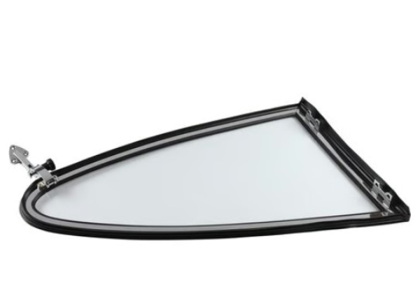 Rear-quarter-window-set-with-chrome-frame-left-Porsche-911-90154301125
